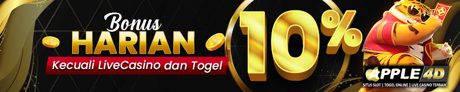 Bonus Deposit Harian 10%